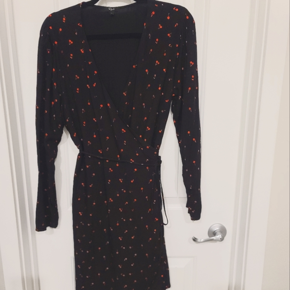 Rails Cherry wrap dress
